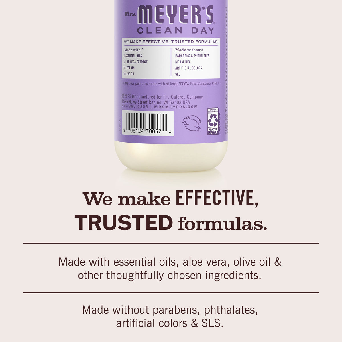 Mrs. Meyer's Lilac Liquid Hand Soap 3-count Bundle