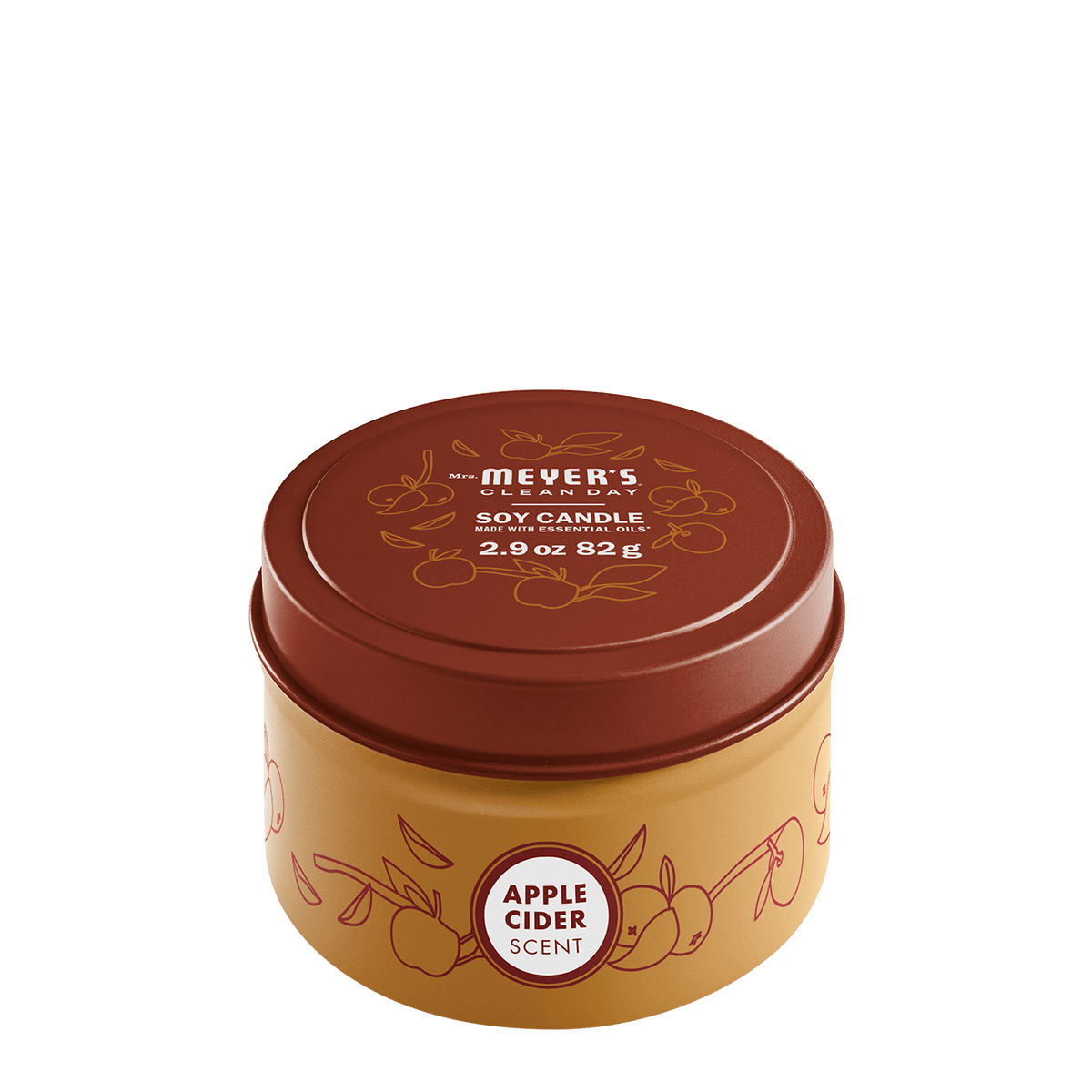 Mrs. Meyer's Apple Cider Tin Candle